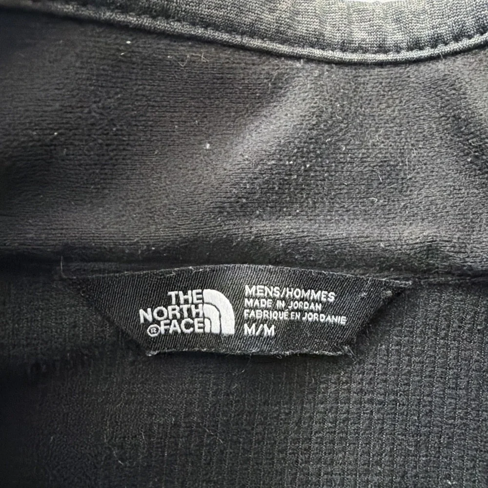 The North Face Windwall Jacket Gray Full Zip Softshell Coat Mens Sz Medium‎ Fit